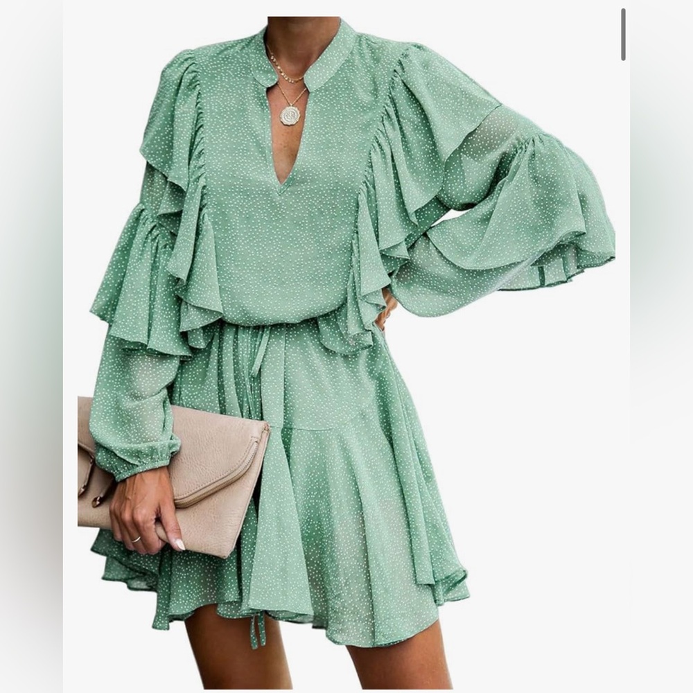 Green dress